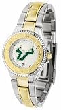 South Florida Bulls Competitor Ladies Watch with Two-Tone Band