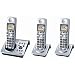 Panasonic KX-TG1033S Three Handset Digital Cordless DECT 6.0 Phone System