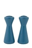 Zoom Mill Salt & Peppermill In Petrol Blue High Gloss Finish 170mm