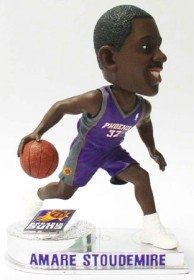 Phoenix Suns Amare Stoudemire Platinum Forever Collectibles Bobble Head