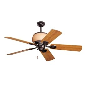 Emerson CF680ORB Westfield Indoor Outdoor Ceiling Fan, 52-Inch Blade Spain Oil Rubbed Bronze Finish, All-Weather Aged... by Emerson