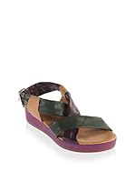 Simoty Sandalias planas (Morado)