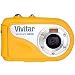 Vivitar Vivicam 8400 8.1MP Digital Camera 8x Digital Zoom, 2.4" Screen, Photos/Short Movies Down to 10 Meters Underwater - Yellow