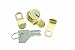 First Watch Security 1327 Mailbox Cam Lock Latch, Polished Brass