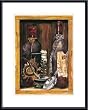 Art Poster Metal Framed Print - Wine #4 - Artist: Giansi- Poster Size: 19 X 15