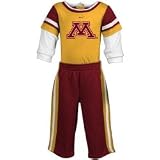 Nike Minnesota Golden Gophers Infant Gold-Maroon Creeper & Fleece Sweatpants 2-Piece Gift Set (3-6 Months)