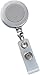 25 x BADGE REELS with SWIVEL BACK, PLASTIC, 1 1/4