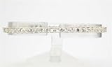 CL559 - Bracelet en Argent Fin et Zirconium Cubiques Ronds Par La Olivia Collection