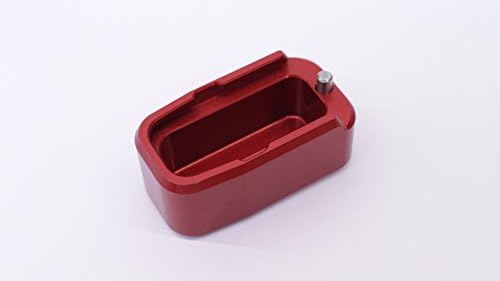 Taran Tactical TTI Firepower Base Pad for Glock 43 +2, RED W/ Taran Spring