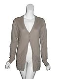 HELMUT LANG Buttoned Cardigan Sweater in Beige