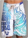 True Religion Fillmore Style Board Shorts White