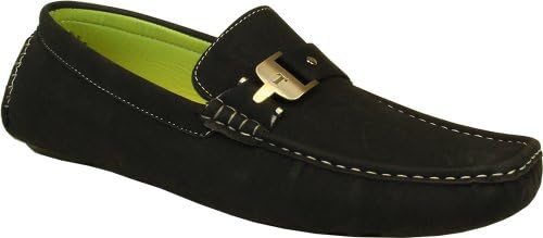 CORONADO Men Casual Shoe MOC-5 Driving Moccasin with Stitched Toe and Buckle Details