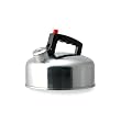 Kamstein 2-Quart Aluminum Whistle Tea Kettle, Polished