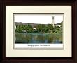 University of California, Santa Barbara Alma Mater Alma Mater 14x18 Lithograph in Mahogany Frame