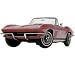 1965 Corvette Sting Ray Boys Accent Murals