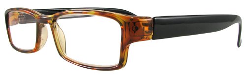 Computer Readers in Tortoise With Black Temples - Strength +1.0