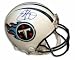 Eddie George Autographed Tennessee Titans Pro Line NFL Helmet