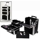 Dynamic Duo Rolling Cosmetic Case (Black) (14.5
