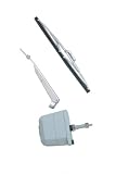 AFI 30004 AFI-500 Marine Windshield Wiper Kit (12-Volt, 2.5-Inch Shaft, 80-Degree Sweep)