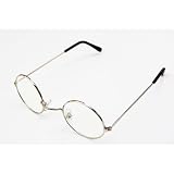 New John Lennon Style Clear Sunglasses Lens- Silver