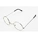 New John Lennon Style Clear Sunglasses Lens- Silver