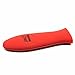 Premium Large Red Silicone Hot Handle Holder for Cast Iron Skillets, Pans, Frying Pans & Griddles, Metal and Aluminum Cookware Handles By Kuche Chef