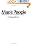 Mao's People: Sixteen Portraits of Life in Revolutionary China