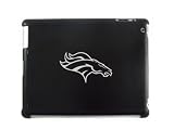 Black Apple iPad 2 Aluminum Plated Back Case Denver Broncos