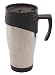 Sports : Max Fuchs Tasse, Edelstahl,doppelwandig, 400 ml, Kunststoffgriff, Deckel