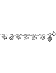 Sterling Silver Unicorn Charm Bracelet
