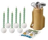 WILTON GOLF DECAL CANDLE SET 2811-8420 EACH