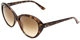 Ray-Ban RB4163 710 5155 Cateye Sunglasses - Lite Torto Frame Brown Gradient Lens-one size