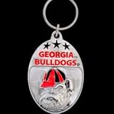 NCAA Team Logo Key Ring - Georgia Bulldogs