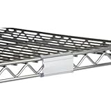 Open Face Shelf Label Holder Clear Bag of 12