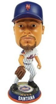 Johan Santana New York Mets MLB Big Head Bobble