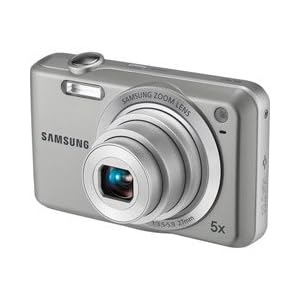 Samsung SL50 10.2 MP Digital Camera with 5X Optical Zoom and 2.5-Inch LCD Display (Silver)