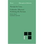 Click here to buy Sichtung des Korans, Zweites Buch by  Nikolaus von Kues and Nikolaus von Kues.