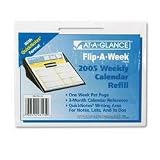 At-A-Glance(R) 2004 QuickNotes(R) Flip-A-Week(R) Desk Calendar Refill