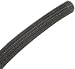 Techflex 1/2" F6 Split Sleeving 25 ft. Black