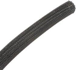 Techflex 34 F6 Split Sleeving 25 ft Black