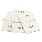 Extra Large Claim Checks 4 3/4 x 2 3/8 Manila 500/Box
