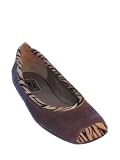 SALPY Chloe Tiger Flat in Brown