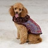 Embroidered Satin  Fur Coats Medium Champagne