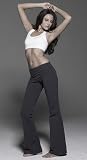 31hr4ztVJSL. SL160  Jazz pants /womens black yoga bottoms