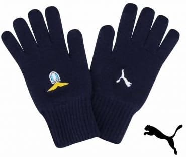 SS Lazio Crest Gloves by Puma