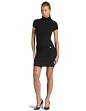 Just For Wraps Womens Turtleneck Sweater Dress Charcoal Heather Medium