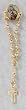 Rosary Lapel Pin with Cross - Carmen - MADE IN ITALY