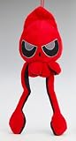Grumpy Red Mini Squib Plush
