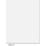 Avery Individual Legal Dividers, Bottom Tab, Exhibit F, 1 Set of 25 (11945)