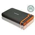 Transcend StoreJet 25 Mobile Anti-Shock 500 GB USB 2.5 Portable Hard Drive TS500GSJ25M